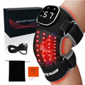 Wireless Red Light Brace Knee Brace with Vibration Massage - 660Nm & 850Nm , Fast Recovery, Rechargeable Device